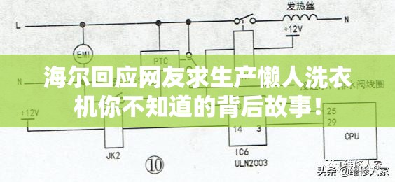 海尔回应网友求生产懒人洗衣机