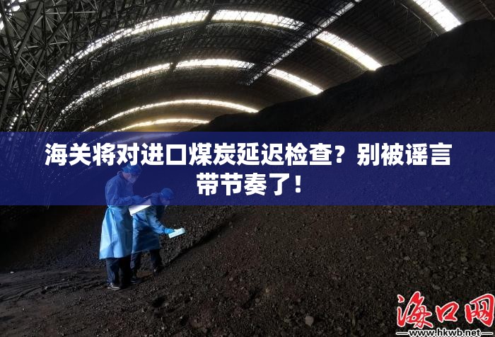 海关将对进口煤炭延迟检查？别被谣言带节奏了！