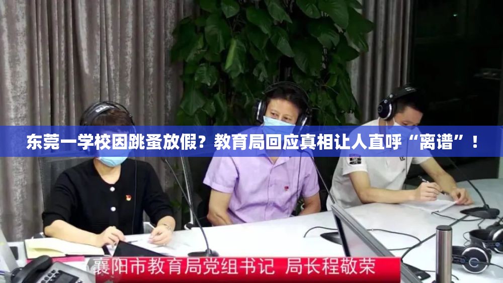 东莞一学校因跳蚤放假？教育局回应真相让人直呼“离谱”！